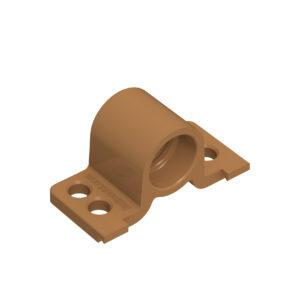 PC-RF1 Standard Clip - Side Mount Female (Brown)