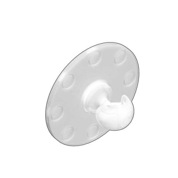 PC-SM1AC Standard Clip - Translucent Surface Mount Accoustic Male