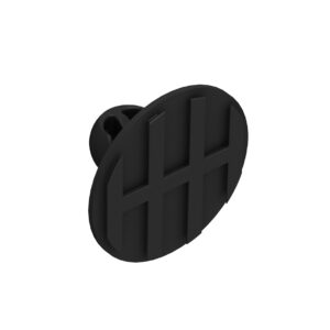 PC-SM2H Standard Clip - Surface Mount Male Heavy Duty (Black)