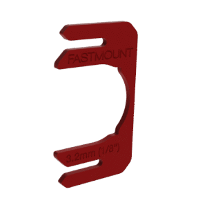 SLX-SRR – SLX Shim 1/8” (3.2mm) Red